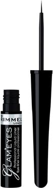 London Glameyes Professional Liquid Eyeliner – 01 – Black Glamour, 4ml
