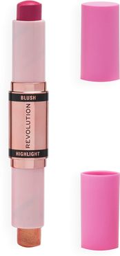 Revolution Blush & Highlight Stick - Golden Shine