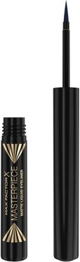 Masterpiece Waterproof Matte Liquid Eyeliner 1.7ml - Navy