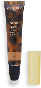 Glow Edit Cream Contour and Bronze 15ml (Various Shades) - Light