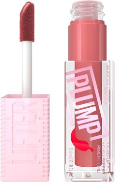 Lifter Gloss Plumping Lip Gloss Lasting Hydration Formula With Hyaluronic Acid and Chilli Pepper (Various Shades) - Peach Fever