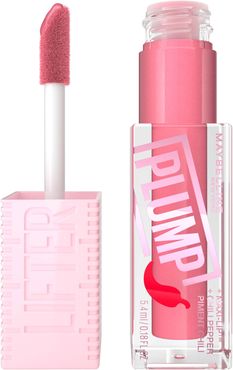 Lifter Gloss Plumping Lip Gloss Lasting Hydration Formula With Hyaluronic Acid and Chilli Pepper (Various Shades) - Blush Blaze