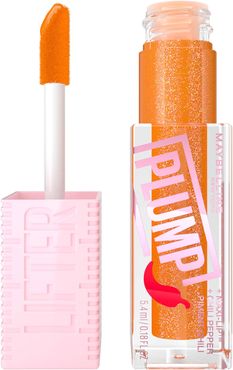 Lifter Gloss Plumping Lip Gloss Lasting Hydration Formula With Hyaluronic Acid and Chilli Pepper (Various Shades) - Hot Honey