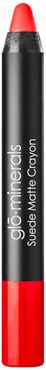 glo minerals Suede Matte Lip Crayon (Various Shades) - Crush