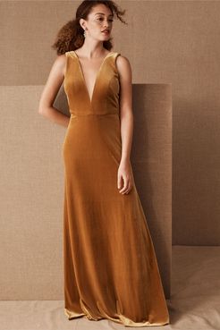 Logan Velvet Maxi Dress