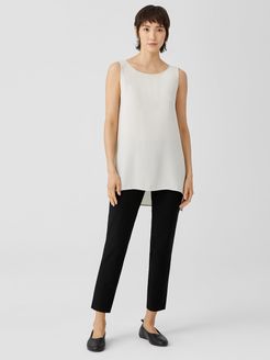 System Stretch Crepe Slim Ankle Pant