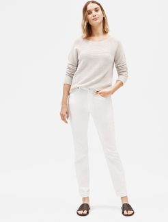 Organic Cotton Straight-Leg Jean