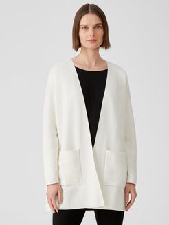 Organic Cotton Silk Cardigan