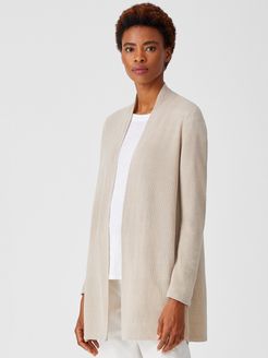 Organic Linen Cotton Long Cardigan