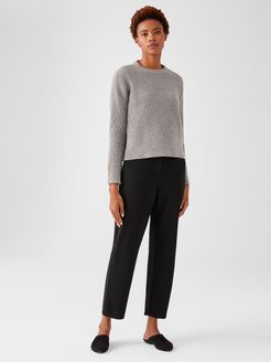 Flex Ponte Slouchy Ankle Pant