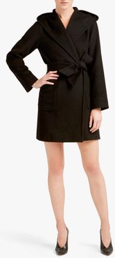 Rialto Coat in Black, Size 0