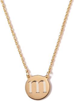 Cara Round Necklace in Gold Plated