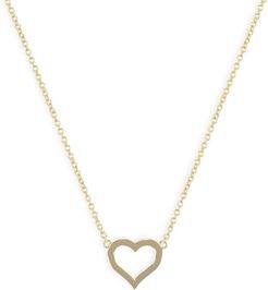 Heart Necklace in Gold