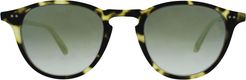 Hampton Sunglasses in Matte Tokyo Tortoise/Onyx Gold Layered Mirror