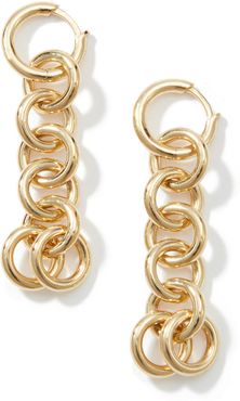 Columba Earrings in Y Gold
