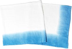 Fade Linen Tablecloth in Blue