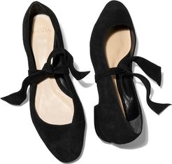 Antoinette Flat Shoe in Black, Size IT 36