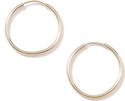 Mini Hoops Earring in Yellow Gold