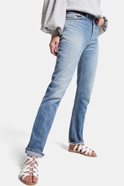 The Crawford Straight Jeans in Indigo, Size 24