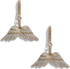 Pavé Diamond Wing Earrings