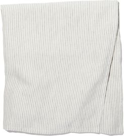 French Linen Tablecloth in Blue Stripe