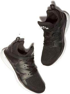 Ascend Black & White Sneakers in Black/White/Black, Size 5