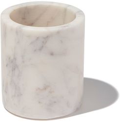 Marble Petite Canister in White