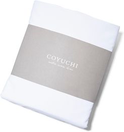 500 Tc Organic Sateen Sheet Set King Alpine White