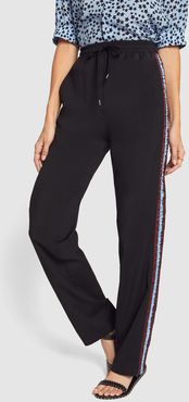 Wool Track Pants in Black, Size IT 38