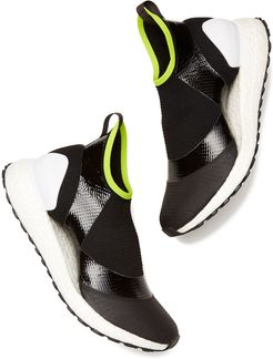 Ultraboost X Atr Sneakers in Core Black/Ftwr White/Solar Slime, Size 5