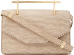 Indre Embossed Leather Bag in Embossed Sand