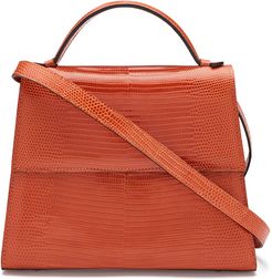 Mini Top Handle Handbag in Rust