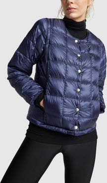 Self-Heating Inner Down Jacket in Navy, Small