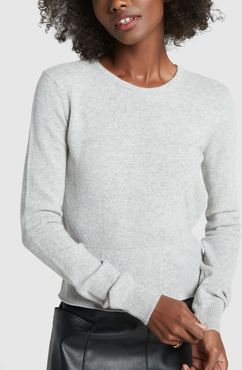 Koko Knit Sweater Top in Heathered Grey, X-Small