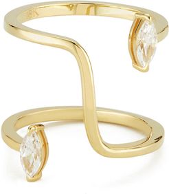 The Marquise Farris Yellow Gold Diamond Ring in Yellow Gold/White Diamond, Size 6.5