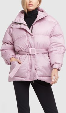 Michilin Coat in Mauve Mist, X-Small