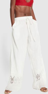 Loulou Pants in White, X-Small