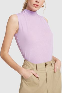 Rebecca Top in Jersey Lavender, Small