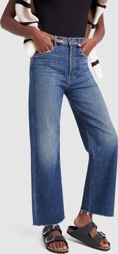 The Rambler Ankle Fray Jeans in On Duty, Size 24