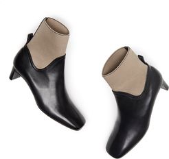Varenna Boots in Black/Cappuccino, Size IT 36