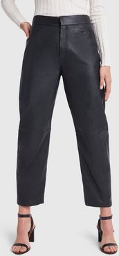 Novara Leather Pants in Black, X-Small