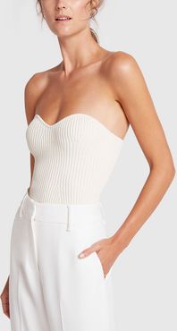 Lucie Top in Cream, X-Small