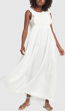 Luke Boathwaise Dress in Off White, Size 1