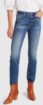 Le Nik Straight-Leg Jeans in Moma, Size 24