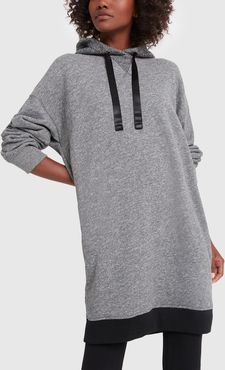 French Terry Hoodie in Heather Charcoal, X-Small
