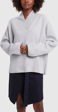 Pacifist Sweater in Light/Pastel Grey, X-Small