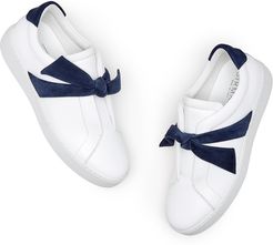 Clarita Sneakers in White/Navy, Size IT 36