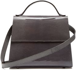 Mini Top Handle Handbag in Grey