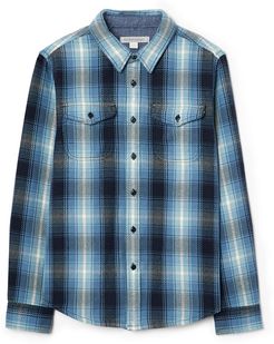Blanket Shirt in Puget Plaid, X-Small