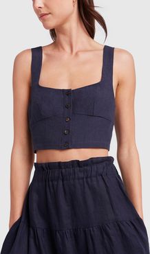 Tilly Top in Midnight, Size 0